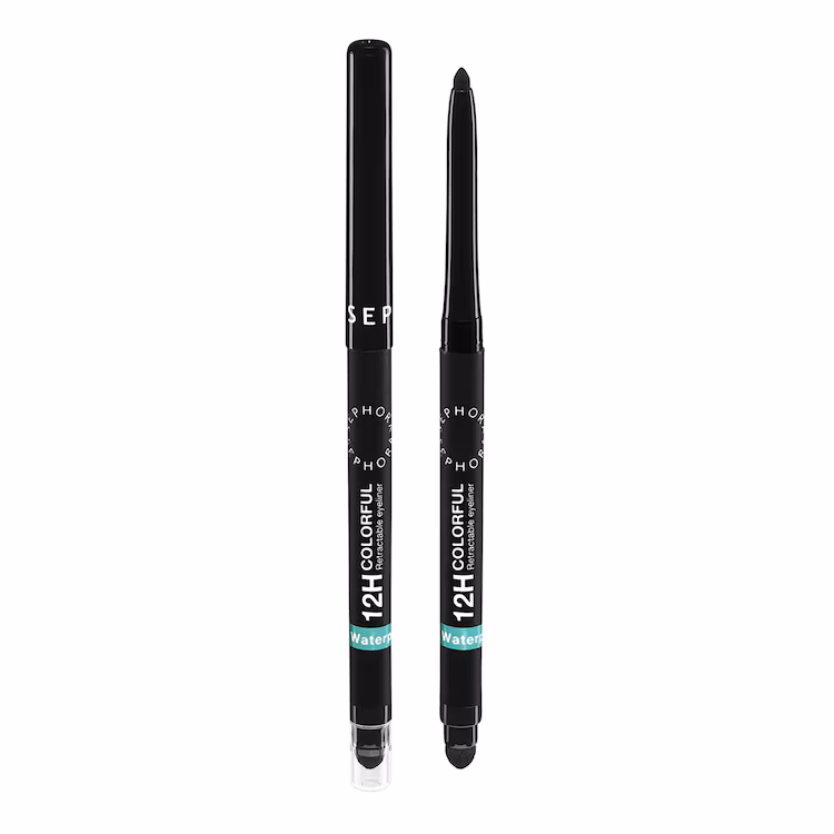 12 Horas De Color - Lápiz De Ojos Retráctil Waterproof