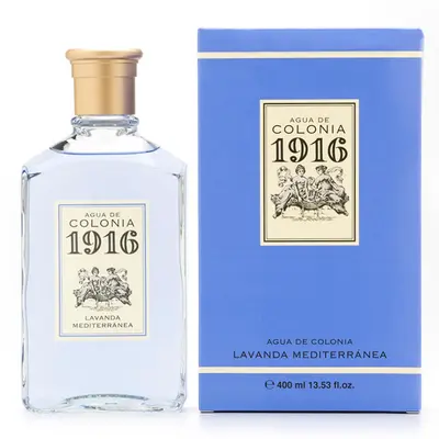 1916 Lavanda Mediterránea Eau de Cologne — embalagem e produto