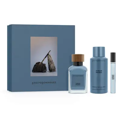 Adolfo Dominguez Hombre ÁMBAR NEGRO Gift Set