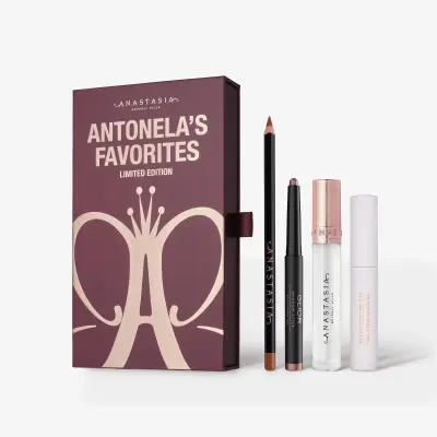 Antonela's Favorites Kit Anastasia Beverly Hills — embalagem e produto
