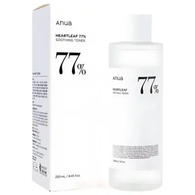Anua Heartleaf 77% Soothing Toner 250ml Anua — textura e acabamento