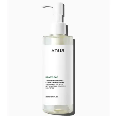 Anua Heartleaf Pore Control Cleansing Oil 200ml Anua — embalagem e produto
