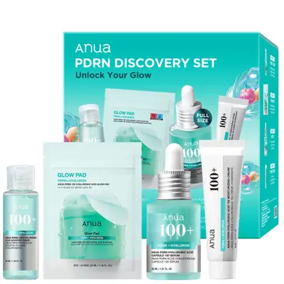 Anua PDRN Discovery Set Anua — embalagem e produto