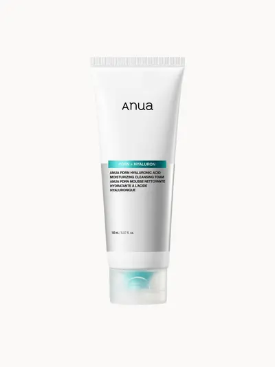 Anua PDRN Hyaluronic Acid Moisturising Cleansing Foam 150ml Anua — textura e acabamento