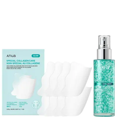 Anua PDRN Mist & Melting Patches For Glass Skin Bundle Anua — textura e acabamento