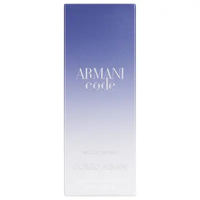 Armani Code Femme Eau de Parfum Eau de Parfum Giorgio Armani — textura e acabamento