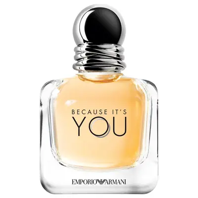 Armani Emporio Armani Because It’s You Eau de Parfum — embalagem e produto