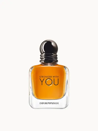 Armani Stronger With You Eau de Toilette — embalagem e produto