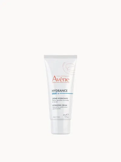Avène Hydrance Light Hydrating Cream for Dehydrated Skin 40ml Avène — embalagem e produto