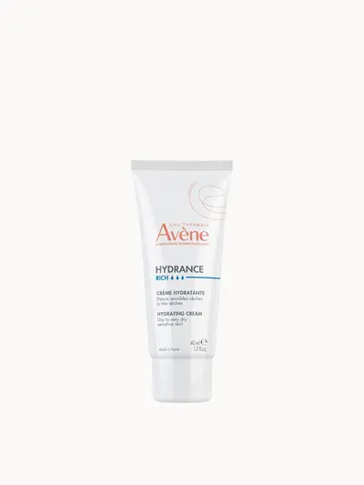 Avène Hydrance Rich Hydrating Cream for Dehydrated Skin 40ml Avène — embalagem e produto