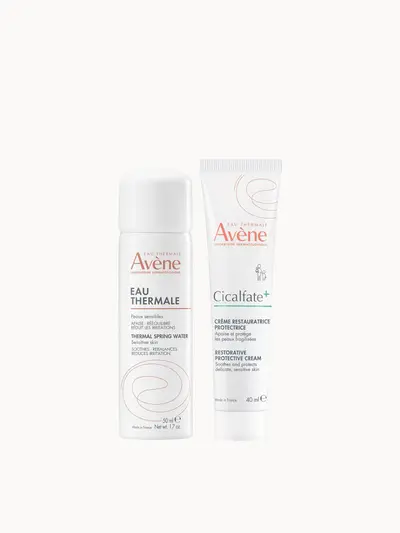 Avène Restoring Duo Bundle Avène — textura e acabamento