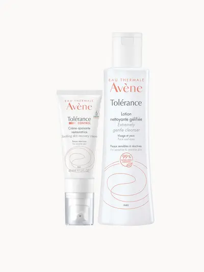 Avène Sensitive Skin Saviours Bundle Avène — textura e acabamento