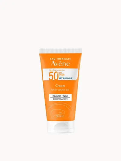 Avène Very High Protection Sun Cream SPF50+ for Dry, Sensitive Skin 50ml Avène — textura e acabamento