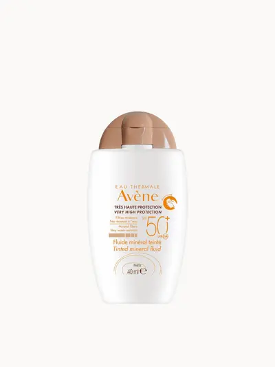 Avène Very High Protection Tinted Mineral Fluid SPF50+ Sun Cream for Intolerant Skin 40ml — detalhe 32