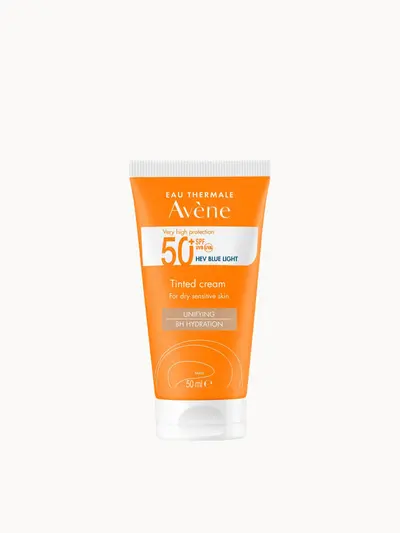 Avène Very High Protection Tinted Sun Cream SPF50+ for Dry, Sensitive Skin 50ml Avène — textura e acabamento