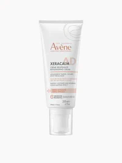 Avène XeraCalm A.D - Replenishing Cream for Dry, Itchy Skin 200ml Avène — textura e acabamento