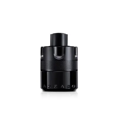 Azzaro Wanted The Most Intense Eau de Parfum — embalagem e produto