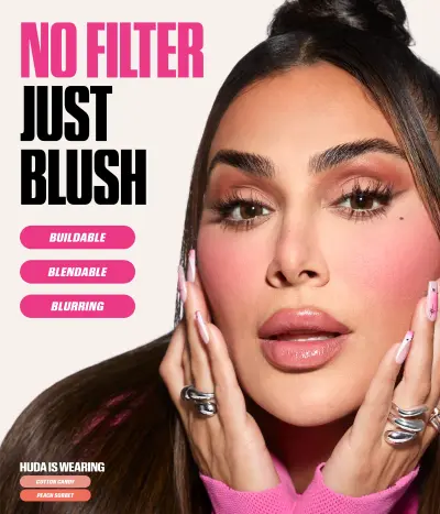 Baby Blush Duo Pink And Peach Huda Beauty — detalhe 5