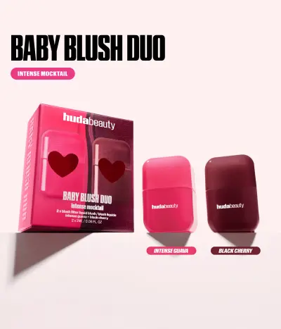 Baby Blush Intense Mocktail Duo Kit Huda Beauty — detalhe 3