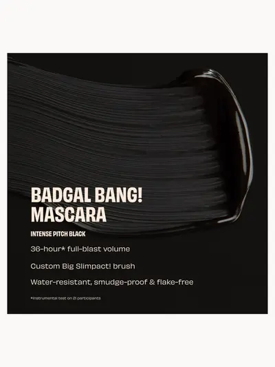 benefit BADgal BANG! Volumizing Mascara - Pitch Black 8.5g Benefit — detalhe 6