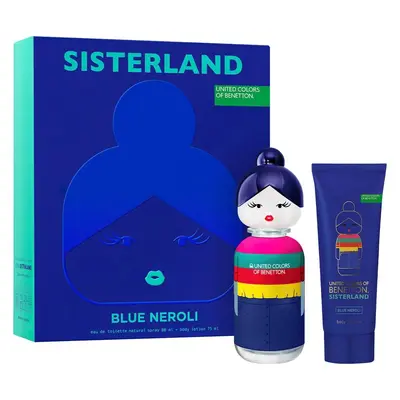 Benetton Gift Set Blue Neroli Gift Set — embalagem e produto