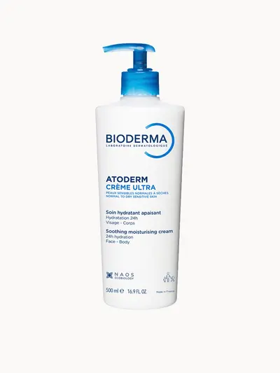Bioderma Atoderm Ultra-Nourishing Moisturiser for Normal to Dry Skin 200ml Bioderma — embalagem e produto