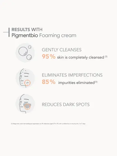 Bioderma Pigmentbio Brightening and Exfoliating Foaming Cream Cleanser for Pigmented Skin Anti-Dark Spots 200ml Bioderma — detalhe 8