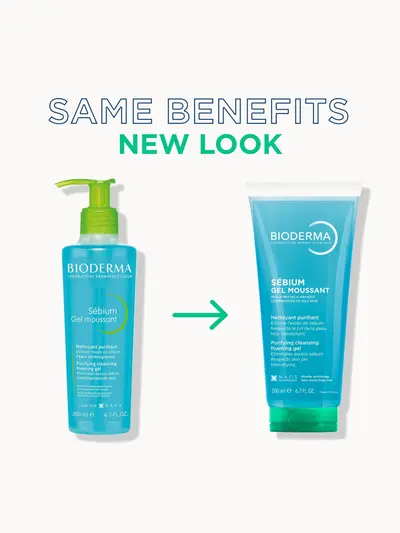 Bioderma Sebium Foaming Gel Cleanser Face Wash for Combination, Oily to Acne-prone skin 400ml Bioderma — detalhe 4
