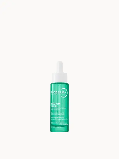 Bioderma Sebium Serum with Salicylic Acid for Adult Acne 30ml Bioderma — textura e acabamento