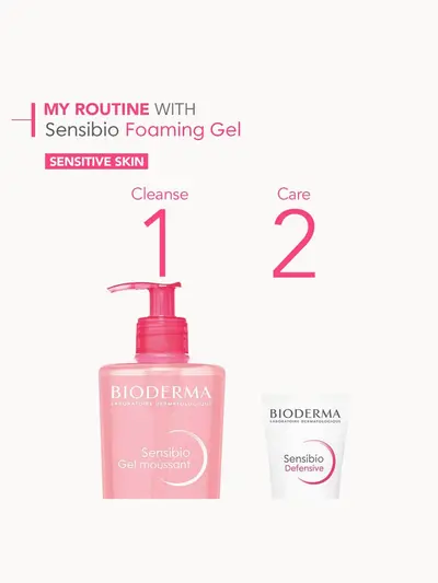 Bioderma Sensibio Foaming Gel for Sensitive Skin Prone to Rosacea 500ml Bioderma — detalhe 6