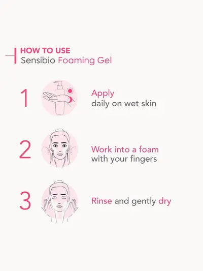 Bioderma Sensibio Foaming Gel for Sensitive Skin Prone to Rosacea 500ml Bioderma — detalhe 7