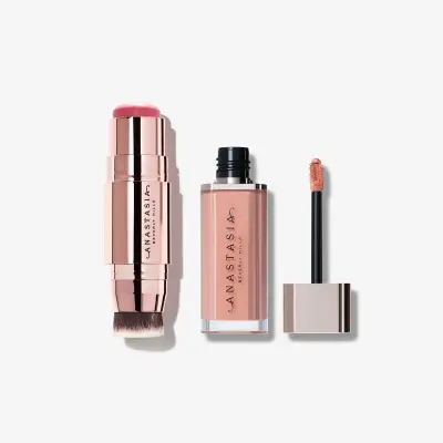Blushed Lip & Cheek Duo Anastasia Beverly Hills — textura e acabamento