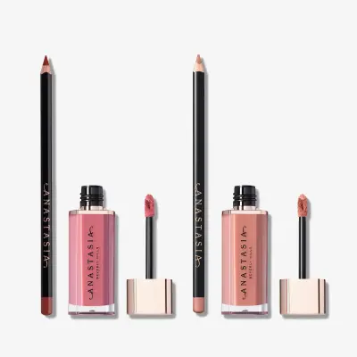 Blushed Lip Set Anastasia Beverly Hills — embalagem e produto