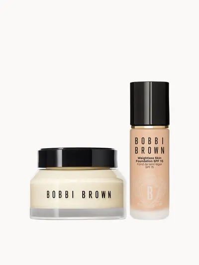 Bobbi Brown Hydrating Duo: Vitamin Enriched Face Base+ & Weightless Skin Foundation Bundle (Various Shades) Bobbi Brown — detalhe 4