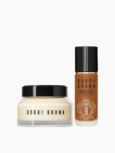 Bobbi Brown Hydrating Duo: Vitamin Enriched Face Base+ & Weightless Skin Foundation Bundle (Various Shades) Bobbi Brown — detalhe 6