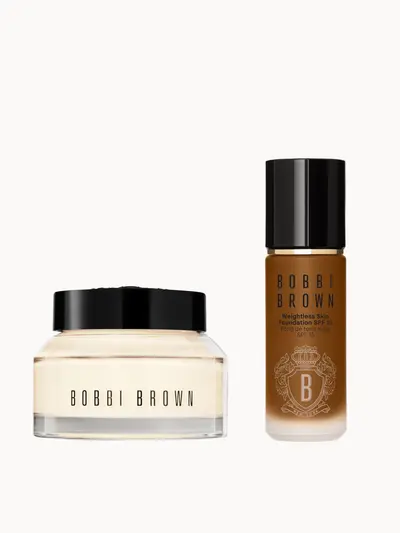 Bobbi Brown Hydrating Duo: Vitamin Enriched Face Base+ & Weightless Skin Foundation Bundle (Various Shades) Bobbi Brown — detalhe 9