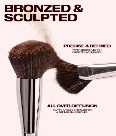 Bronzer and Contour Brush Huda Beauty — detalhe 4