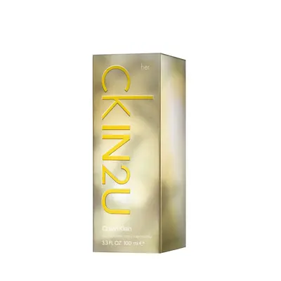 CALVIN KLEIN ckIN2U for her Eau de Toilette Eau de toilette Calvin Klein — textura e acabamento
