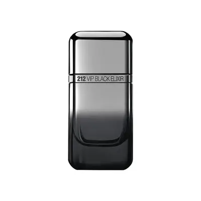 Carolina Herrera 212 For Men VIP BLACK ELIXIR Eau de Parfum — embalagem e produto