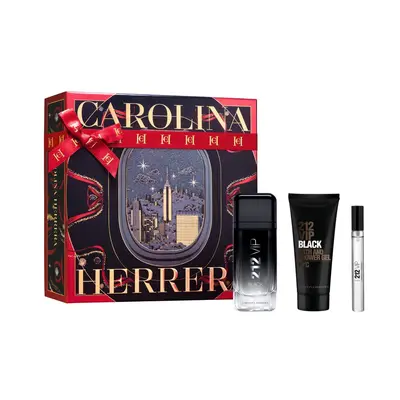 Carolina Herrera 212 For Men VIP Black Gift Set