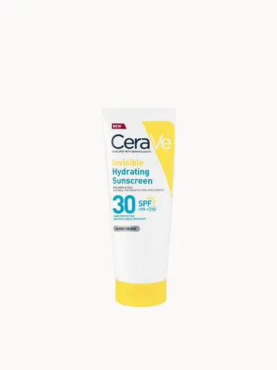 CeraVe Invisible Hydrating Sunscreen SPF 30 for body, face, & all skin types with 3 essential ceramides 75 ml CeraVe — detalhe 3