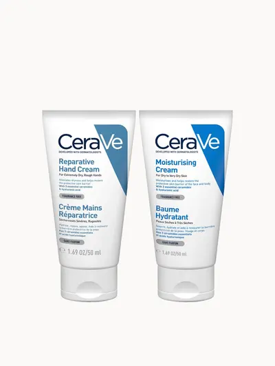 CeraVe Small Moisturising Duo CeraVe — textura e acabamento
