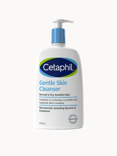 Cetaphil Gentle Skin Cleanser Wash 473ml Cetaphil — textura e acabamento