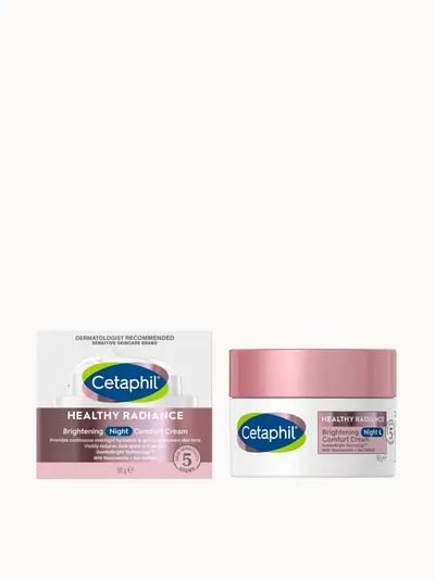 Cetaphil Healthy Radiance Night Cream with Niacinamide 50g Cetaphil — textura e acabamento
