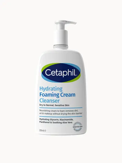 Cetaphil Hydrating Foaming Wash 236ml Cetaphil — textura e acabamento