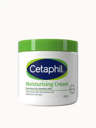 Cetaphil Moisturising Cream 450g Cetaphil — embalagem e produto