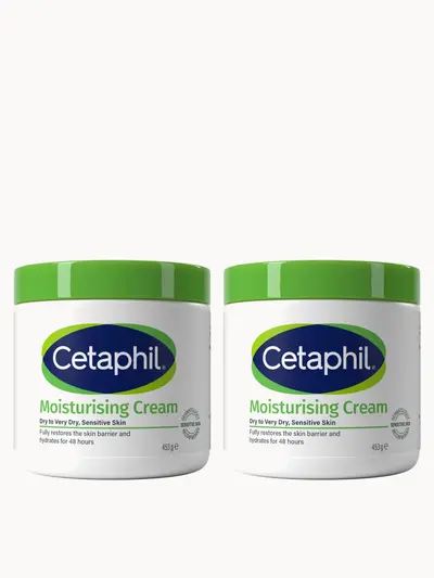 Cetaphil Moisturising Cream Duo Cetaphil — textura e acabamento