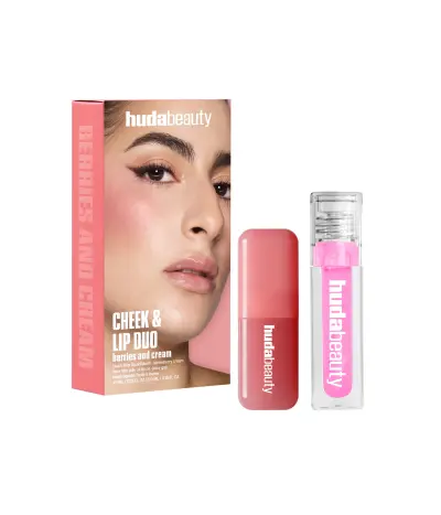 Cheek & Lip Duo Berries and Cream Huda Beauty — detalhe 3