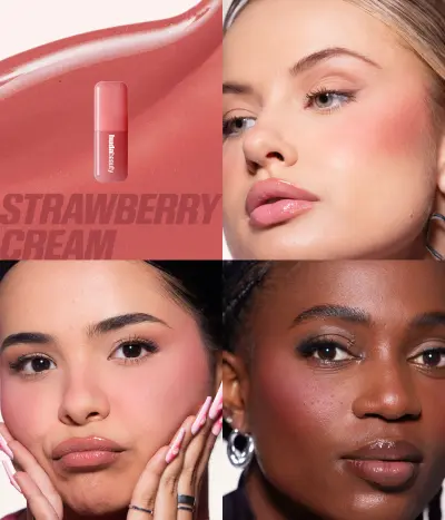 Cheek & Lip Duo Berries and Cream Huda Beauty — detalhe 5