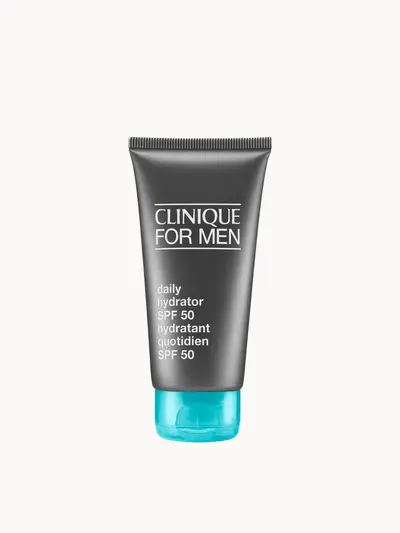 Clinique For Men™ Daily Hydrating SPF 50 Moisturiser 75ml Clinique — embalagem e produto
